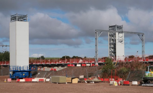 East Linton Station Construction - 2022-09-23